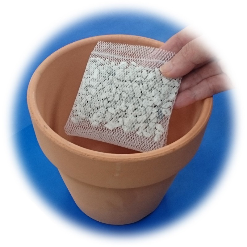 Natural Applied Science Oxygen Supply Small Pot Bottom Stone Net