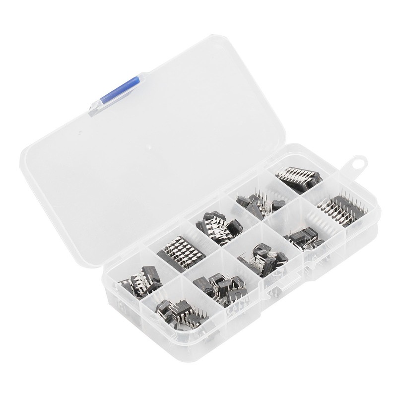 85 Pcs IC Assortment Kit 10 Specifications Integrated Circuit IC