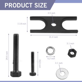 Arwrilt Engine Valve Spring Compressor Tool, LS Series Valve Spring Tool, Replace OEM #67605, Compatible with LS1 LS2 LS3 LS6 4.8 5.3 5.7 6.0 6.2 Chevy LSX Camaro, Corvette, Trans am, GTO, G8 (Black)