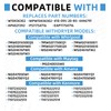 W10436302 WPW10436302 Dryer Timer Compatible with Whirlpool Replaces 4446791 AP6021392