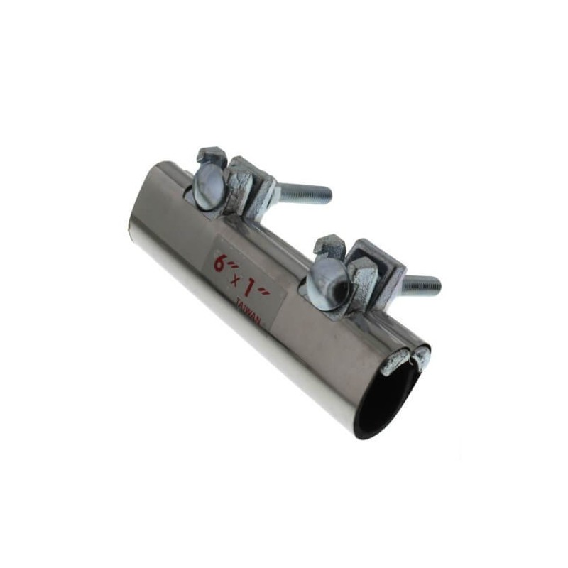 1" X 6" Stainless Steel Pipe Repair Clamp