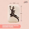 Dieter Stein Tattoo Stone Lizard