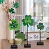 Happy St. Patrick's Day Blessed Lucky Irish Wood Sign Decor