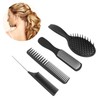 4pcs Multifunctional Hair Comb Set Tail Comb Tail Comb 9