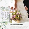 Outus 220 Pieces Bridal Shower Game Set - Fun Wedding
