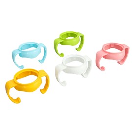 5Pcs Baby Wide Mouth Bottle Handle, PP Food Grade Newborn Bottle Handle Grip, Contains No Latex, Washed By Dishwasher