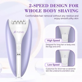 Smooth Glide Epilator for Women Facial Hair, Portable Facial Epilators for Women, Hair Removal for Female