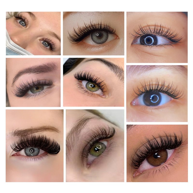 NAGARAKU Classic Lashes Single Lashes D Curl 0.03mm 7-15mm Mixed