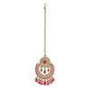 I Jewels Womens 18K Gold Plated Traditional Kundan & Pearl