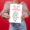 GYYsweetus Valentines Day Card for Wife Husband, Will You Be