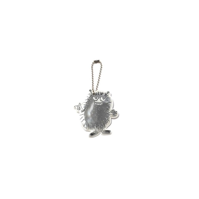 Glimmis Grimmis Moomin Print Stinky Scandinavian Reflector Keychain Retroreflective Material