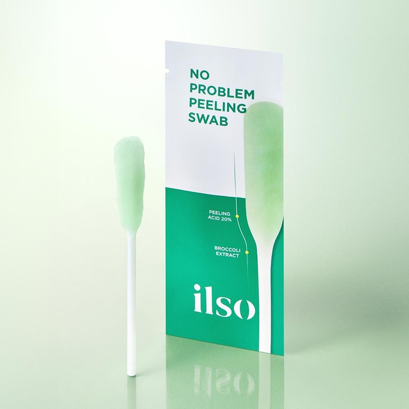 Ilso No Problem Peeling Swab 4g*8P - Ilso No Problem