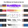 Drawing Pencils Set, 72Pcs Professional Sketch Pencil Set, Art Supplies
