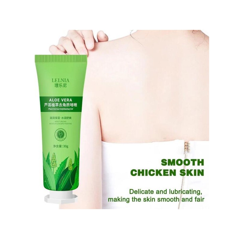 Vibrani 페이셜 각질 제거 클렌징 빛나는 30ML 부드러운 공개 바디