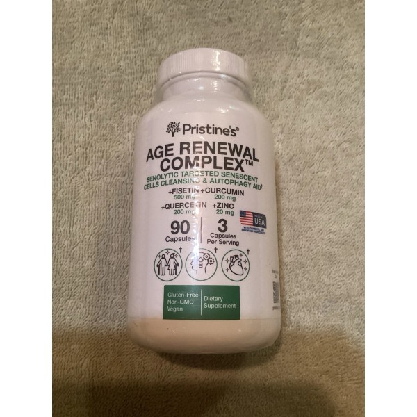 Unbranded pristines age renewal complex 90 Ct Exp 2026