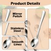 10 PCS Condiment Spoons Stainless Steel Mini Spoons 3 Inches