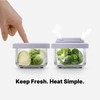 Comotomo 'Smart Vent' Food Container, Gray Set of 6