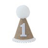 Ereniko Brown Boho 1st Birthday Hat Boy One Party Cone