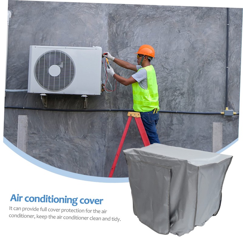 Ciieeo Outdoor Air Conditioner Cover Waterproof Oxford Fabric Sun Protection