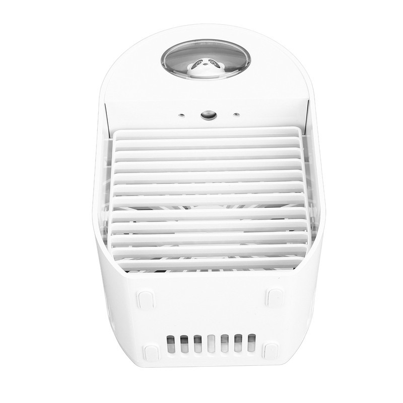 100mL LED Air Cooler Portable Desktop Cooling Fan USB Powered