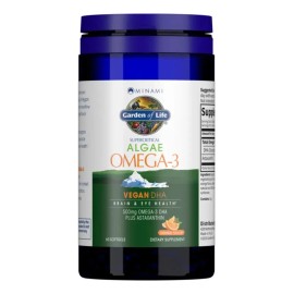 Garden of Life Suplemento Alimenticio Omega 3 60 Cápsulas Sabor Naranja