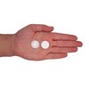 SKIR'CO (20 pcs) White Plastic Hole Plugs 14 mm, Plastic