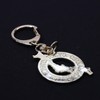 Castle Enterprise Japan Souvenir Key Chain (Japan Map Watermark, Gold)