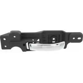 alxiang Car Door Handle Interior Front Driver Side Left Chrome Plastic Compatible with Dodge Challenger 3.5L 2009-2010 & 3.6L 2011 2013-2014 & 5.7L 2009-2014 & 6.1L 2008-2010 & 6.4L 2011-2014