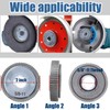 Treki 5/8"-11 Angle Grinder Nut, 5/8''-11 Angle Grinder Flange Nut