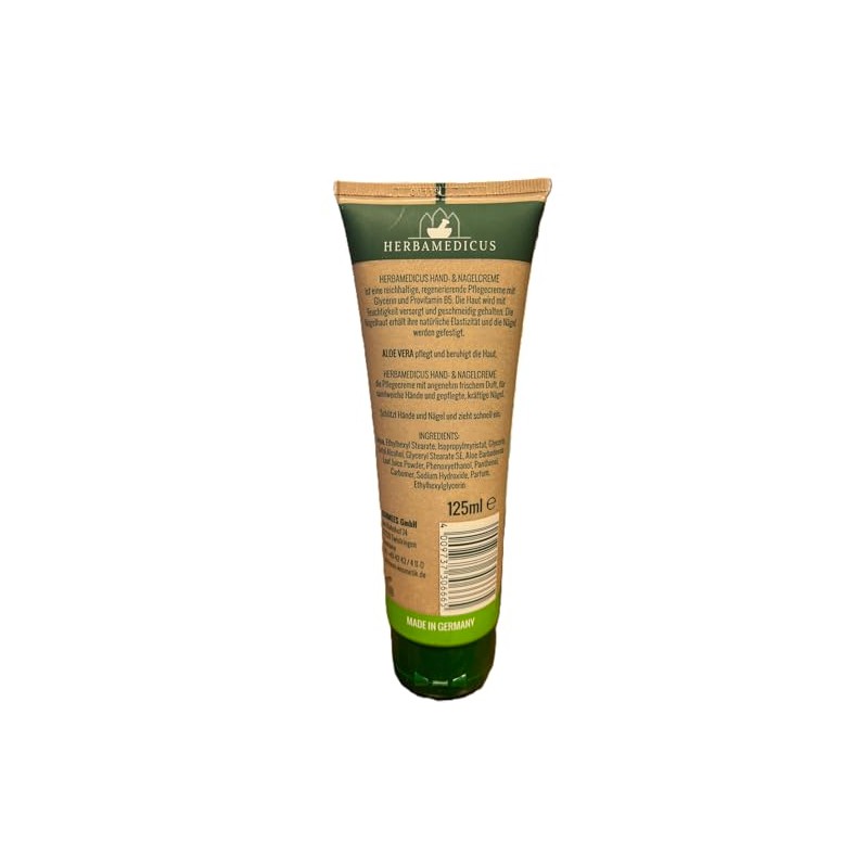 6er Pack. Herbamedicus ALOE VERA Hand - und Nagelcreme, 6x