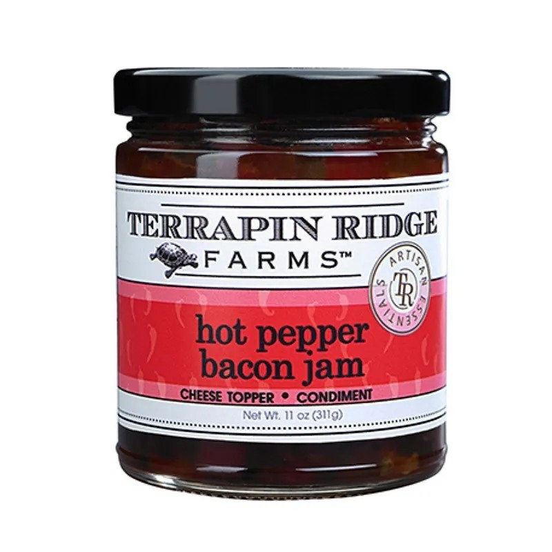 Terrapin Ridge Hot Pepper Bacon Jam, Cheese Topper / Condiment