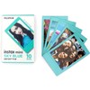 INSTAX Mini Film Pack of 3 with Confetti, Blue &