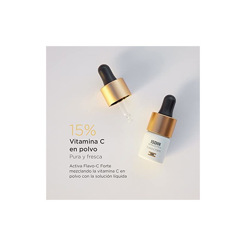 ISDIN 690021507 Isdinceutics Flavo-C Forte, Sérum Facial Antioxidante 5.3ml