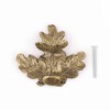 1 piece oak leaf decoration cover sheet large with thread