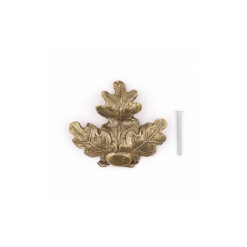 1 piece oak leaf decoration cover sheet large with thread