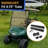 RIZINKART Golf Cart Windshield Clips Retaining Sash Kit for 1994-2013