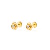 Women's and children's Clover Stud Earrings – Yellow Gold 18ct