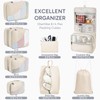 Travel Organizer T3V2 (6+4) 10-Piece Beige OH
