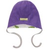 loud + proud Unisex Kids Beanie Hat, Violet