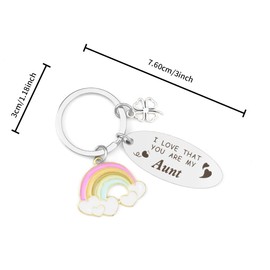 Aunt Gifts Keychains for Aunt Aunt Gifts from Niece Aunt Mother Day Aunt Gifts Auntie Gifts Aunt Birthday Christmas Gifts Best Aunt Ever Gifts Gifts for Aunts from Nephew