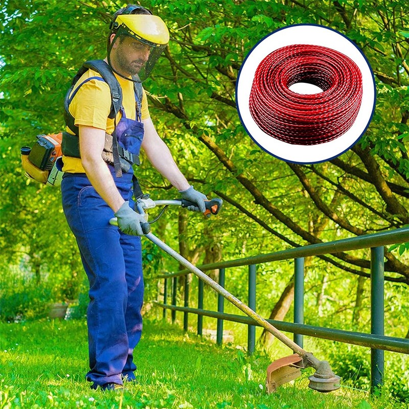 Trimmer Strimmer Line Nylon Round Cord String Wire Grass Trimmer