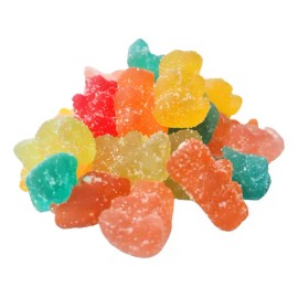 Gomitas Pandas Azucarados Sabores La Poblana Bolsa 1kg