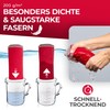 Wowtowelz Microfibre Towel (Red, 180 x 110 cm)