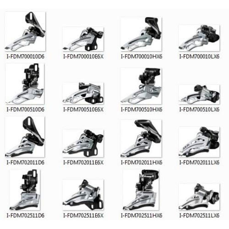 Shimano Front Mech SLX M7025-H D/S 11s dbl dual/p