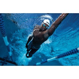 arena Air-Speed Anti-Fog Swim Goggles for Men and Women, Dark Smoke/Purple