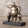 Veronese Design 4 7/8 Inch Japanese Abstract Sumo Wrestler Squat
