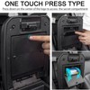 JDMCAR One-Touch Hidden Storage Box Compatible with 2016-2023 Toyota Tacoma