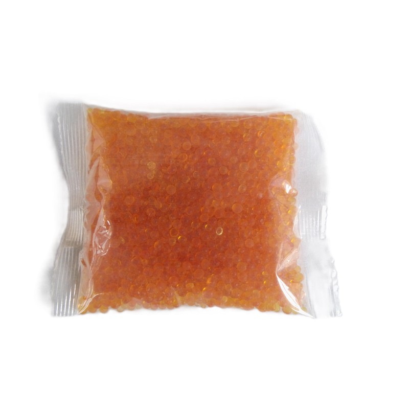 5 x 100 g silica gel, orange, with colour indicator,