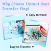 Tintnut Heat Transfer Vinyl Splash Plotter Film Textile Flex Film