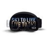 SOGGLE Ski Goggles Protective Cover Made of Microfibre (One Size),